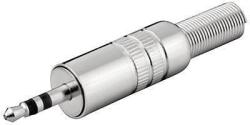 Goobay Mufa audio Jack 3.5 mm stereo tata metal protector cablu Goobay (11017) - habo