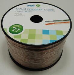 Well Cablu difuzor transparent 2x2mm CCA Well LSP-CCA2.00TT-100-WL (LSP-CCA2.00TT-100-WL) - habo
