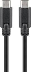 Goobay Cablu USB Type C Generatia 1 tata-tata 1.5m negru GOOBAY (66507)
