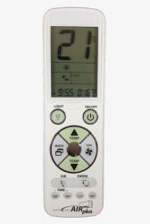 Jolly Line Telecomanda pentru aer conditionat Universal Air Plus 5000 Cod List Display 2.6inch iluminat led alb si lanterna Jolly 42534JL20 (42534JL20180323)