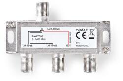 Nedis Spliter F Max. 10 dB Frecventa 5-2400MHz 2 Iesiri TAP Nedis (SSPL350ME) - habo