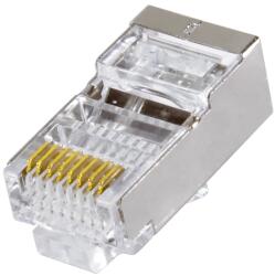 Well Mufa retea RJ45 8P8C Cat5e ecranat contacte aurite Well (TEL-0080S-WL)