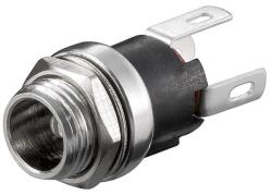 Goobay Mufa DC sasiu 2.1mm 5.5x2.1mm cu lipire Goobay (11135)