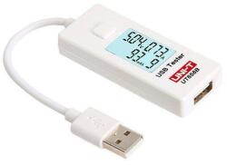 UNI-T Tester USB UNI-T UT658B monitorizeaza starea de incarcare a dispozitivelor alimentate prin USB (UT658B)
