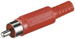 Goobay Mufa RCA tata din plastic rosu Goobay (11276)