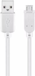 Goobay Cablu USB 2.0 A tata - micro USB 2.0 B tata 3m Goobay 96194 (96194)