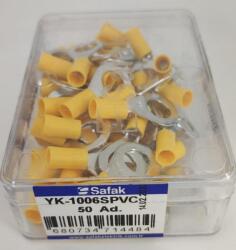 Safak Papuc ochi izolat galben 4.0-6.0mm2 M10 Safak YK-1006SPVC (YK-1006SPVC)