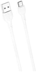 XO Cablu USB TYPE C - USB 2m 2A alb XO-NB200c-WH (XO-NB200c-WH)