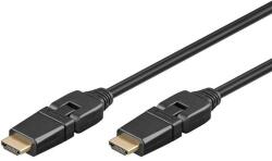 Goobay Cablu HDMI V1.4 rotatie 360 grade 1.5m Ethernet 3D 4K Ultra HD 2160p 30Hz Goobay (31888) - habo