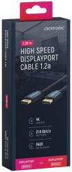 clicktronic Cablu Profesional DisplayPort - DisplayPort 2m v1.2a 4K 60Hz 21.6Gbit/s AWG26 OFC Clicktronic 70711 (70711) - habo