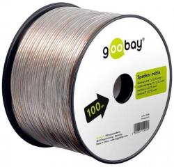 Goobay Cablu boxe 2x0.75mm transparent CCA Goobay 15018 (15018) - habo