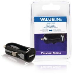 Valueline Incarcator USB pentru auto masina 12V 1x USB 2.1A negru Valueline (VLMB11950B)