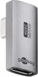 Goobay Adaptor USB-C3.1 mama - USB-C tata rotit vertical la 90 Thunderbolt 3 /4 Goobay 74443 (74443)