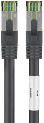 Goobay Cablu patchcord Cat8.1 SFTP 1m PiMF 2000MHz RJ45 cupru negru Goobay (66721) - habo