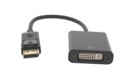 Well Adaptor DVI mama - Displayport tata 15cm Well (ADAPT-DVIF/DPM-0.15BK-WL)