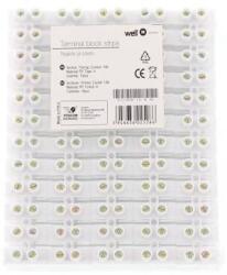 Well Reglete sir plastic 10mmp 10A forma H 12buc Well (ELCONN-10/H-WL) - habo
