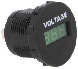 SCI Voltmetru 6-33VDC negru-verde SCI A25-1-BB3-G (A25-1-BB3-G)