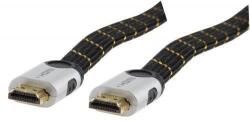 Valueline Cablu HDMI 19p tata - HDMI 19p tata metal 1.5m plat HDMI High speed Valueline (CABLE-5501-1.5) - habo