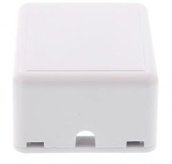 Well Priza de perete fara Keystone 1-port alba Well (LANBOX-SM-1P-WL) - habo