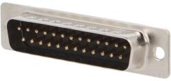 CONEC Mufa Serial D-Sub 25 pini tata pe cablu lipire 3A placare gold flash CONEC 301A10059X (301A10059X)