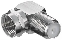 Goobay Conector F tata la F mama cu 90 grade Goobay (11390)