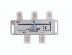 Well Spliter CATV 4 cai 1000Mhz Well (SPLT-FC/4-WL)