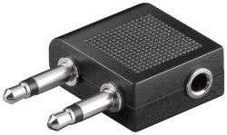 Goobay Adaptor Jack de casti 3.5 mm pentru avion Goobay (61004)