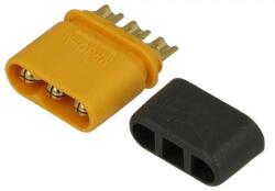 AMASS Conector alimentare DC mufa MR30 tata 3pin 15A 500V lipire pe cablu AMASS MR30-M (MR30-M)