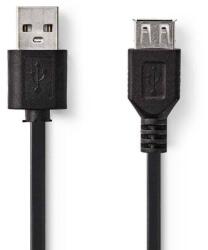 Nedis Cablu Nedis USB 2.0 A tata - USB A mama 2m (CCGP60010BK20)