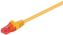 Goobay Cablu UTP Cat6 1m patch cord galben Goobay (68438)