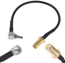 Sr Passives Cablu adaptor CRC9 - SMA 15cm SR PASSIVES CRC9-SMA-150 (CRC9-SMA-150) - habo