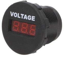 SCI Voltmetru 6-33VDC negru-rosu SCI A25-1-BB3-R (A25-1-BB3-R)