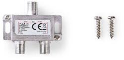 Nedis Distribuitor semnal TV 2 iesiri 2400MHz splitter F intrare - 2x F iesire mama Nedis (SSPL210ME)