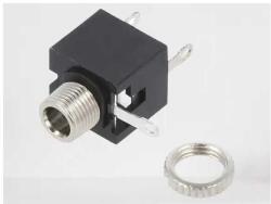 Cliff Conector Jack 3.5 mm CLIFF FC6812 JYO-35 pentru panou soclu mama mono 2 contacte (FC6812 JYO-35) - habo