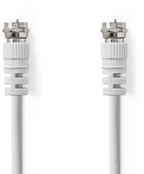 Nedis Cablu coaxial Nedis coaxial tata - coaxial mama 2m alb CSC dublu izolat (CSGP41000WT20)