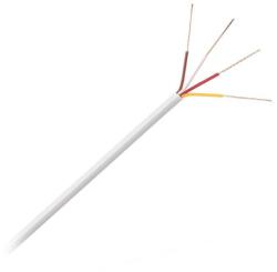 Cabletech Cablu pentru telefon sau alarma YTDY 4x0.5mm 1m liniar alb Cabletech KAB0551 (KAB0551)