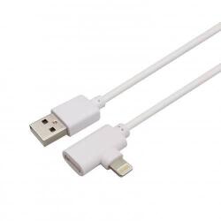 Well Cablu adaptor Lightning 2in1 dual port 1m alb Well (CABLE-USB/LIGHTX2-1.0WE-WL) - habo