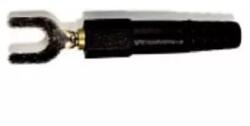 GBC Papuc electric izolat tip furca 6mm negru ST-6MM/32A/BK GBC 18.5027. 02 (18.5027.02) - habo