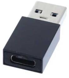 Well Adaptor USB-A 3.0 tata - USB-C mama negru Well ADAPT-USB3.0/USBC-WL (ADAPT-USB3.0/USBC-WL) - habo