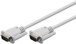 Goobay Cablu monitor VGA 15p HD tata -15p HD tata 2m dublu ecranat Goobay (68310) - habo