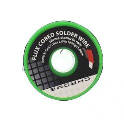 CHROME Fludor 1000 gr 1mm RPF9440A fara plumb Chrome (TIN-1000GR-RPF9550A-1.0mm-CHR) - habo