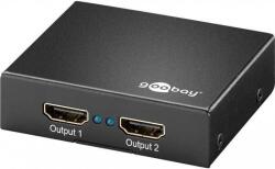 Goobay Splitter HDMI activ 1 intrare - 2 iesiri 4K GOOBAY (58977)