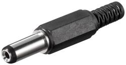 Goobay Mufa DC 2.1x5.5mm tata pin 14mm cu protector cablu Goobay (11121) - habo