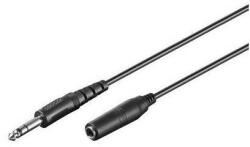 Goobay Cablu prelungitor Jack 6.35 mm 5m stereo Goobay (50428)