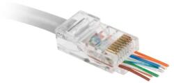EUROKOMP Mufa RJ45 8P8C CAT6E PASS THROUGH SOLID EUROKOMP E5884 TEL0072 (E5884)