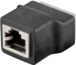 Goobay Adaptor bloc terminal cu 8 pini clema la RJ45 mama 8P8C Goobay 76737 (76737) - habo