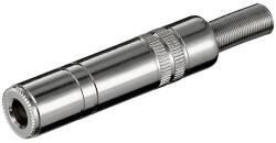 Goobay Mufa audio Jack 6.35 mm mono mama metal Goobay (11067)