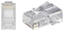 Goobay Mufa internet RJ45 CAT5 8p8c cablu push rotund (58627) - habo