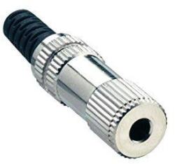 Lumberg Conector Jack stereo mama 3.5 mm metalic pentu cablu LUMBERG (LUM-KLK44) - habo