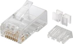 Goobay Mufa retea RJ45 8P8C Cat6A neecranat contacte aurite 50u Goobay (72501) - habo